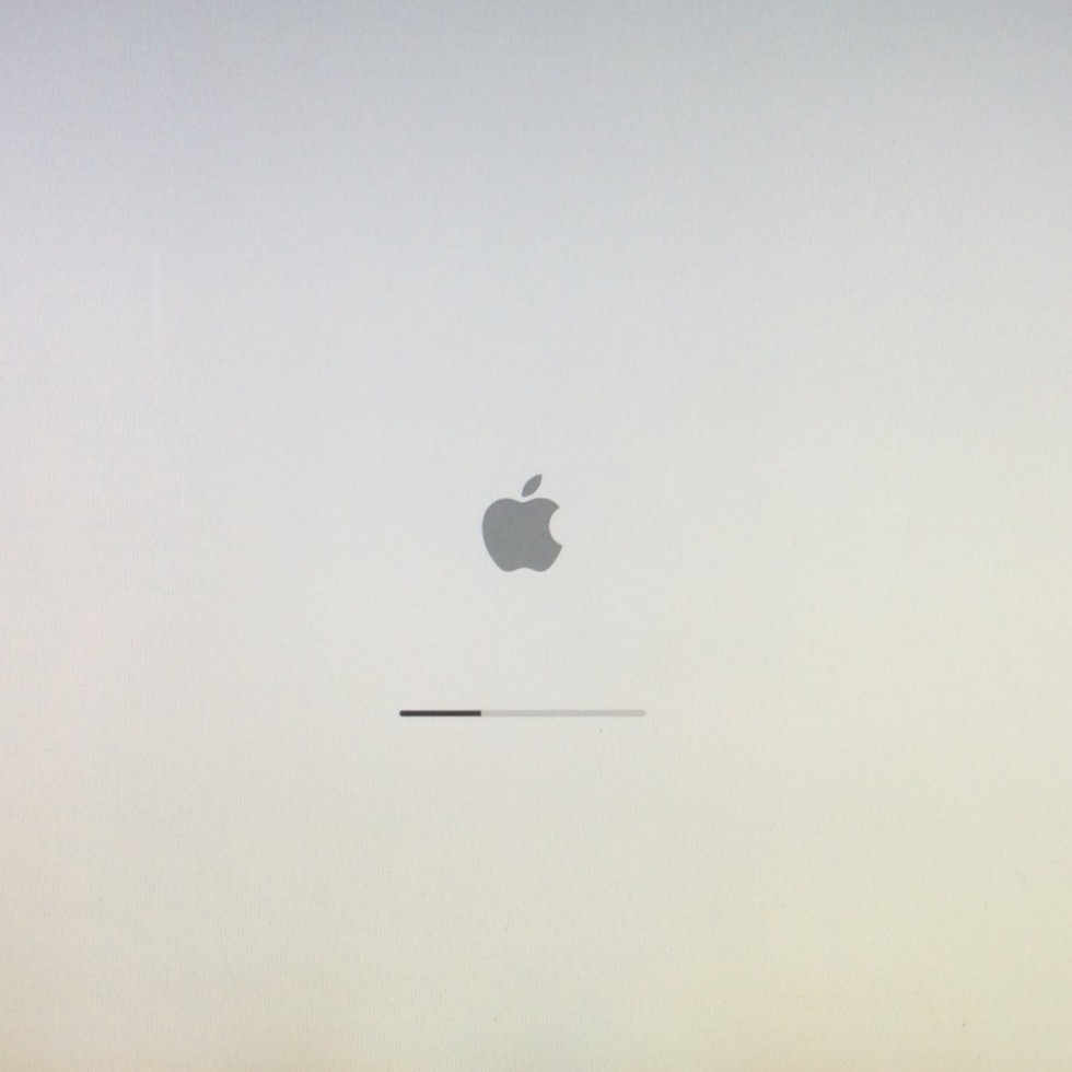 iMac white screen of death
